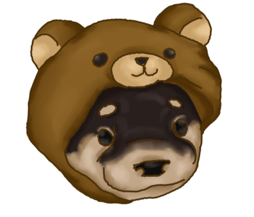 Otter with a Bear Hat